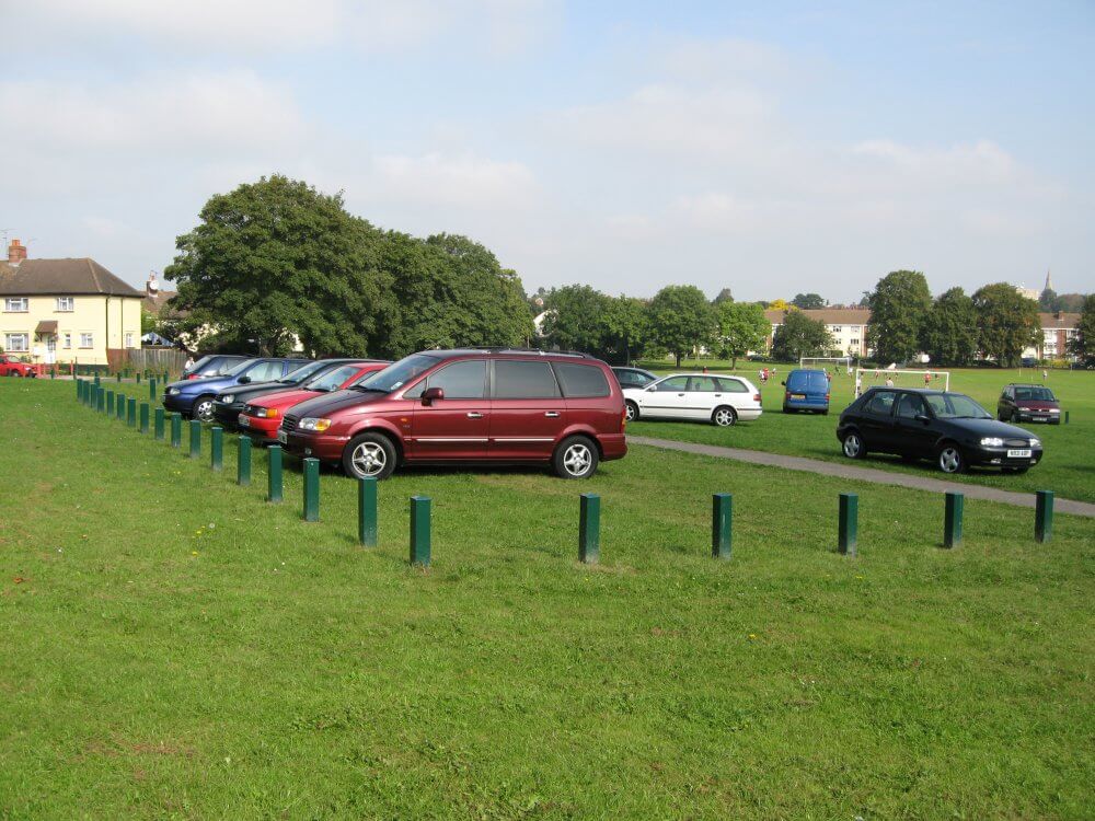 micro leef ermee Onzorgvuldigheid Parkeerplaatsen aanleggen met kunststof grastegels | Grastegels.eu